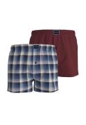 Tom Tailor Geweven boxershort met cool ruitmotief (2 stuks)