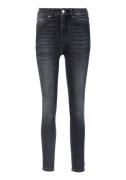 NU 20% KORTING: Boss Orange Slim fit jeans C_MAYE HR 1.0 met lederen b...