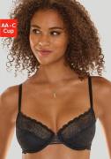 NU 20% KORTING: Lascana Beugel-bh met discreet transparant kant, linge...