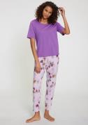 NU 20% KORTING: Vivance Dreams Pyjama met bloemdessin (2-delig)