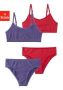 Buffalo Set: Bustier (set, 4-delig, Met slip)