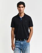 Gant Poloshirt REG CONTRAST PIQUE SS RUGGER met contrastkleurige inzet...