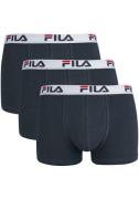 Fila Boxershort met elastische logoband (Set van 3)