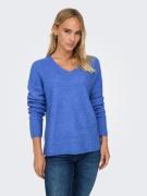 NU 20% KORTING: Only Trui met V-hals ONLCAMILLA V-NECK L/S PULLOVER KN...