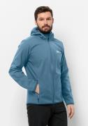 NU 20% KORTING: Jack Wolfskin Softshell-jack BORNBERG HOODY M