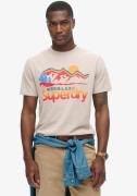 NU 20% KORTING: Superdry Shirt met ronde hals CL GREAT OUTDOORS GRAPHI...