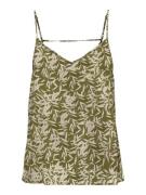 Only Top met spaghettibandjes ONLNOVA LIFE PARIS SINGLET AOP PTM