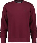 Gant Sweatshirt REG SHIELD C-NECK SWEAT met logoborduursel op borsthoo...