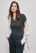 NU 20% KORTING: STREET ONE Shirttop in glans-look