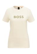 NU 20% KORTING: Boss Orange T-shirt C_Elogo_5 met contrasterende gekle...