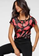 NU 20% KORTING: Bruno Banani Shirtblouse met verschillende prints op d...