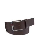 NU 20% KORTING: TOMMY JEANS Leren riem TJM AUSTIN 3.5 met een logo-ops...