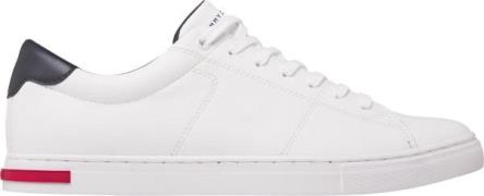 NU 20% KORTING: Tommy Hilfiger Sneakers ESSENTIAL LEATHER DETAIL VUL m...