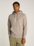 NU 20% KORTING: Calvin Klein Sweatshirt DISTRESSED MONOLOGO HOODIE