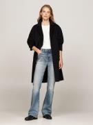 NU 20% KORTING: Tommy Hilfiger Korte jas REG DF WOOL BELTED COAT