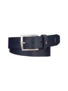 Tommy Hilfiger Leren riem DENTON 3.5 EXT met metalen label aan de slui...