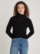 NU 20% KORTING: Tommy Jeans Curve Coltrui TJW ESSENTIAL TRTLNK SWEATER...