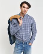 Gant Overhemd met lange mouwen REG POPLIN SMALL CHECK SHIRT