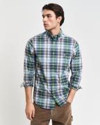 NU 20% KORTING: Gant Geruit overhemd REG POPLIN TARTAN CHECK SHIRT