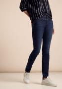 STREET ONE Slim fit jeans DENIM YORK in five-pocketsstijl