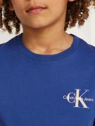 NU 20% KORTING: Calvin Klein T-shirt Chest Monologo Ss T-Shirt