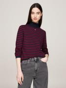 NU 20% KORTING: Tommy Jeans Curve Coltrui TJW ESSENTIAL TRTLNK SWEATER...