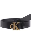 NU 20% KORTING: Calvin Klein Leren riem MONO PLAQUE LTHR BELT 30MM