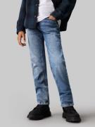 NU 20% KORTING: Calvin Klein Straight jeans Reg Straight Wash Blue Her...