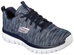 NU 20% KORTING: Skechers Sneakers Graceful - Twisted Fortune met memor...