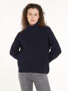 NU 20% KORTING: Tommy Hilfiger Gebreide trui CO CARDI STITCH ROLL-NK S...