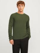 Jack & Jones Trui met ronde hals JJPANNEL KNIT CREW NECK AW24