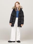 Tommy Hilfiger Gewatteerde jas LONG WAISTED DOWN JACKET