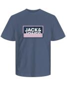 Jack & Jones T-shirt JCOLOGAN SUMMER PRINT TEE CREW NECK FST