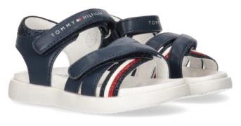 Tommy Hilfiger Sandalen STRIPES VELCRO SANDAL zomerschoen, klittenband...