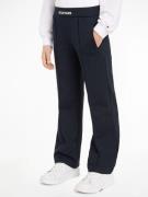 NU 20% KORTING: Tommy Hilfiger Geweven broek MONOTYPE PUNTO WIDE PANT ...