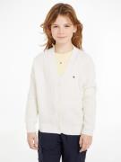 Tommy Hilfiger Vest MIX TEXTURED CARDIGAN Kinderen tot 16 jaar met log...