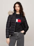 TOMMY JEANS Gewatteerde jas TJW BASIC HOODED DOWN JACKET EXT