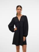 NU 20% KORTING: Vero Moda Tuniekjurk VMEMMA LS LACE DRESS WVN GA NOOS