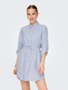 Only Jurk met overhemdkraag ONLSARAH LS SHIRT DRESS WVN