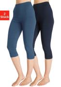 NU 20% KORTING: vivance active Caprilegging met rubberen tailleband, l...