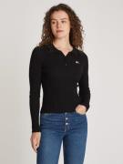 NU 20% KORTING: TOMMY JEANS Gebreide trui TJW COLLAR BADGE RIB SWEATER