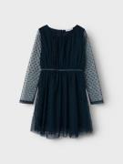 NU 20% KORTING: Name It Mini-jurk NKFVABOS LS DRESS NOOS