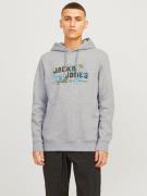 NU 20% KORTING: Jack & Jones Hoodie JCOOUTDOOR LOGO SWEAT HOOD SN