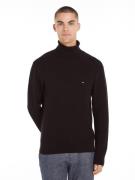 NU 20% KORTING: Tommy Hilfiger Coltrui STRUCTURE ROLL NECK