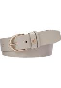 NU 20% KORTING: Tommy Hilfiger Leren riem Essential Effortless 3.5cm