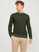 Jack & Jones Trui met ronde hals JJEGLOBE KNIT CREW NECK NOOS