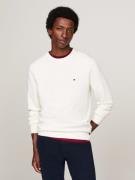 NU 20% KORTING: Tommy Hilfiger Trui met ronde hals ESSENTIAL STRUCTURE...