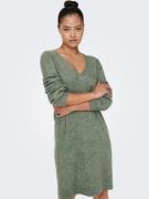 NU 20% KORTING: JDY Gebreide jurk JDYELANORA L/S V-NECK DRESS KNT NOOS