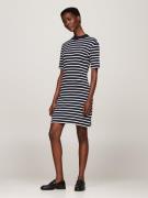 Tommy Hilfiger Shirtjurk SLIM CODY MOCK-NK DRESS