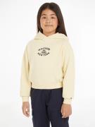 Tommy Hilfiger Hoodie MONOTYPE FLOCK HOODIE Kinderen tot 16 jaar met l...